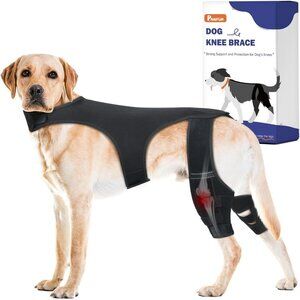 Dog rear Knee Brace Hind Legs Torn ACL Luxating Patella Ligament Arthritis
